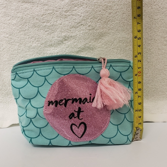 2 for $10- Mermaid At Heart Make-Up Bag - Picture 3 of 4